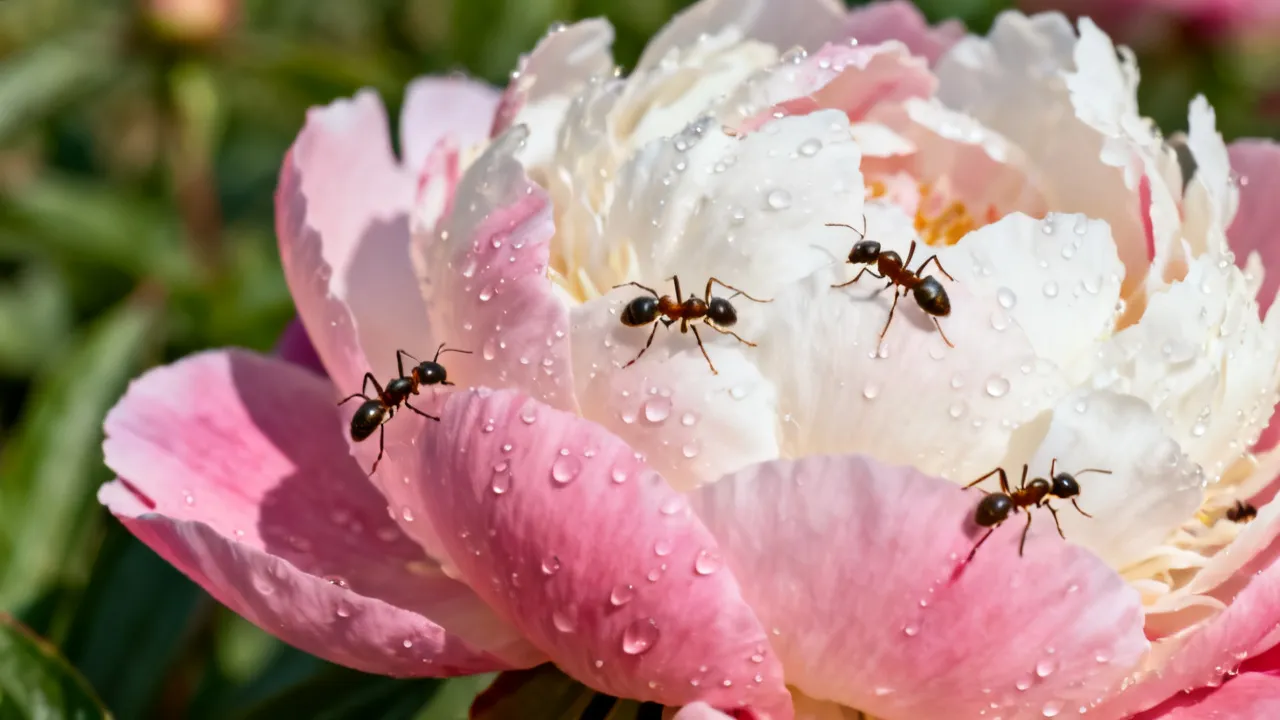 The Intriguing Relationship of Peony Ants