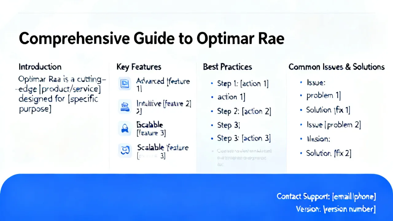 Understanding Optimar Rae Technologies