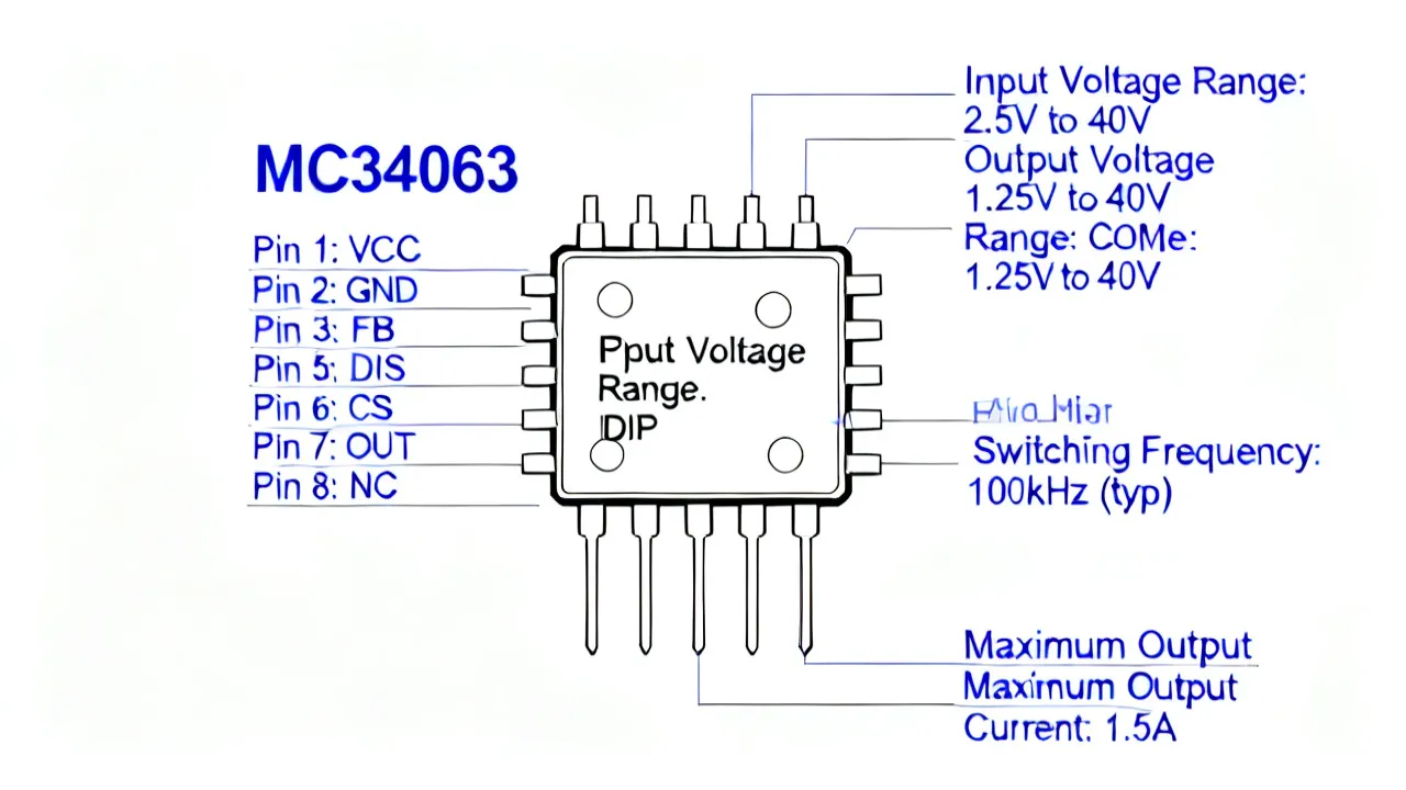 Unveiling the MC34063 Chip