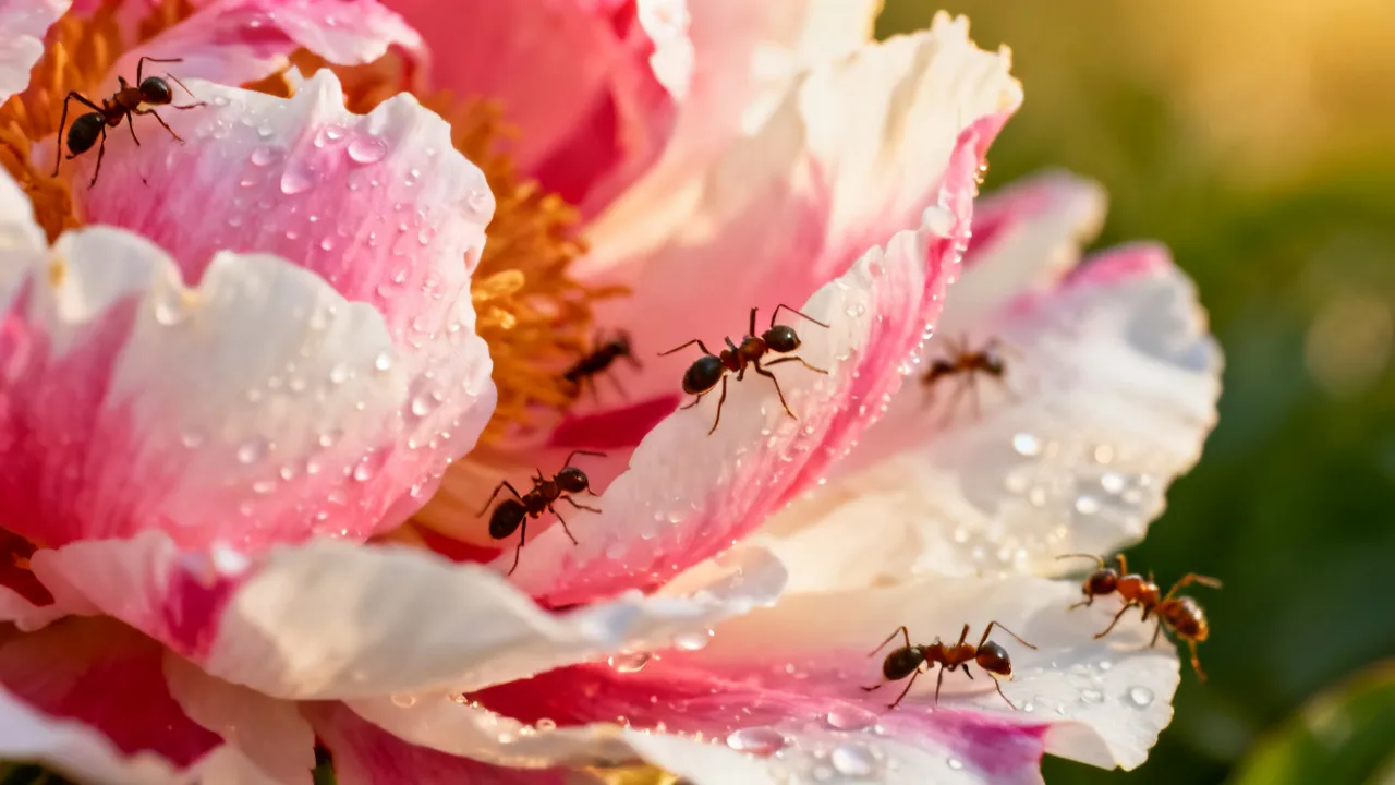 Unveiling Peony Ants Interactions