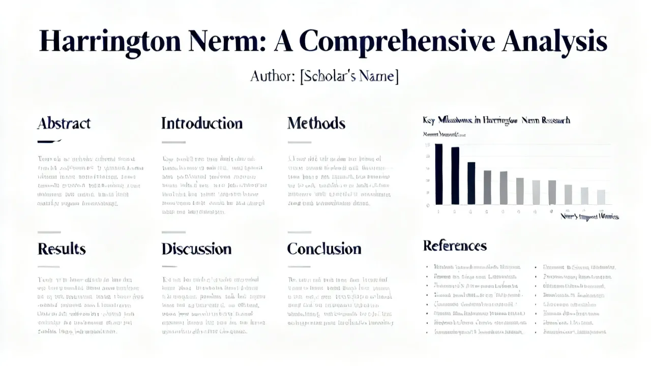 Understanding Harrington Nerm Phenomenon