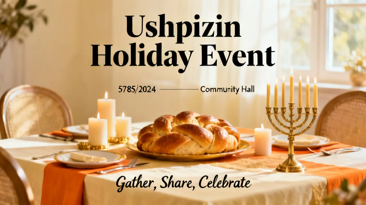 Ushpizin Poster: Cultural Insights and Design