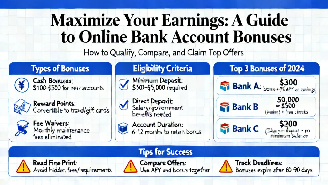 Maximize Bonuses with Online Bank Accounts